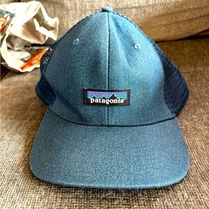 Blue Patagonia Adjustable Trucker Hat